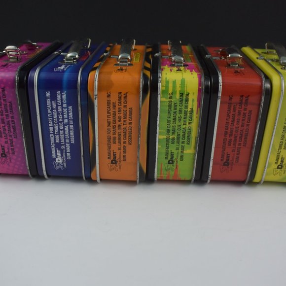 Osbourne Family 2002 Collectible Mini Tin Lunchboxes Complete Set + 4 Extras - Picture 7 of 8